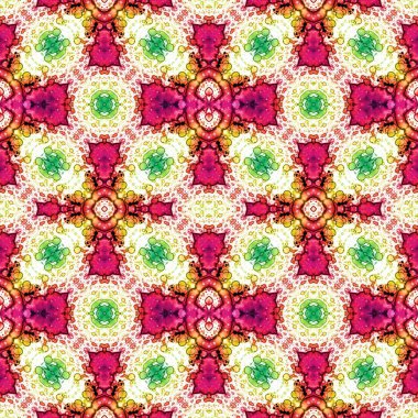 Kusursuz soyut kare deseni. Kaleydoskop deseni. Yaratıcı doku. sonsuz desen