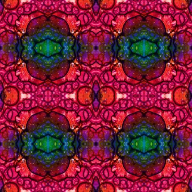 Kusursuz soyut kare deseni. Kaleydoskop deseni. Yaratıcı doku. sonsuz desen