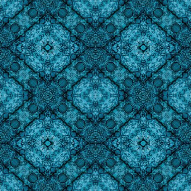 Kusursuz soyut kare deseni. Kaleydoskop deseni. Yaratıcı doku. sonsuz desen