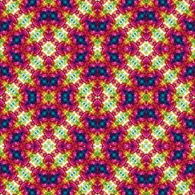 Kusursuz soyut kare deseni. Kaleydoskop deseni. Yaratıcı doku. sonsuz desen