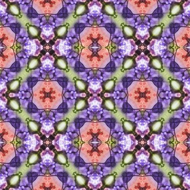 Kusursuz soyut kare deseni. Kaleydoskop deseni. Yaratıcı doku. sonsuz desen