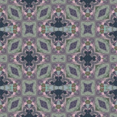 Kusursuz soyut kare deseni. Kaleydoskop deseni. Yaratıcı doku. sonsuz desen