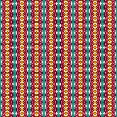 Kusursuz soyut kare deseni. Kaleydoskop deseni. Yaratıcı doku. sonsuz desen