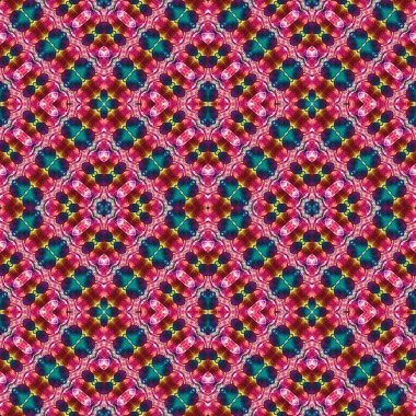 Kusursuz soyut kare deseni. Kaleydoskop deseni. Yaratıcı doku. sonsuz desen