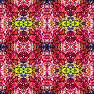 Kusursuz soyut kare deseni. Kaleydoskop deseni. Yaratıcı doku. sonsuz desen