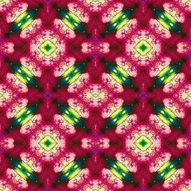 Kusursuz soyut kare deseni. Kaleydoskop deseni. Yaratıcı doku. sonsuz desen