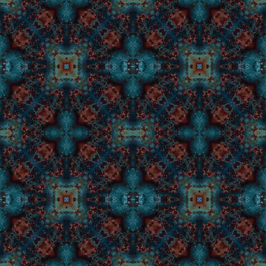 Kusursuz soyut kare deseni. Kaleydoskop deseni. Yaratıcı doku. sonsuz desen