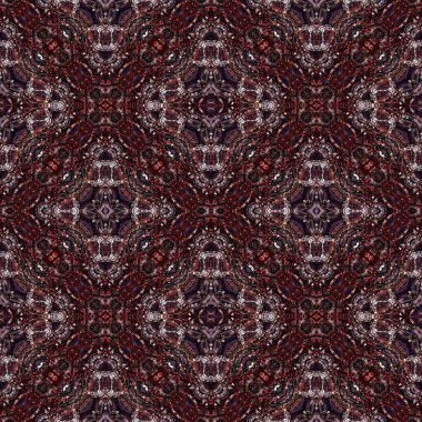 Kusursuz soyut kare deseni. Kaleydoskop deseni. Yaratıcı doku. sonsuz desen