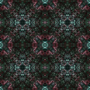 Kusursuz soyut kare deseni. Kaleydoskop deseni. Yaratıcı doku. sonsuz desen