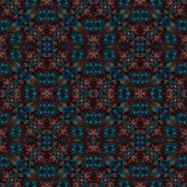 Kusursuz soyut kare deseni. Kaleydoskop deseni. Yaratıcı doku. sonsuz desen