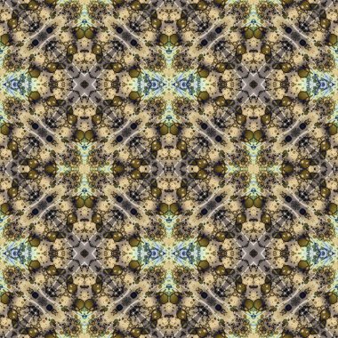 Kusursuz soyut kare deseni. Kaleydoskop deseni. Yaratıcı doku. sonsuz desen