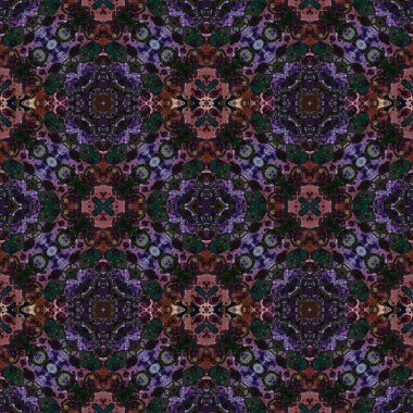 Kusursuz soyut kare deseni. Kaleydoskop deseni. Yaratıcı doku. sonsuz desen