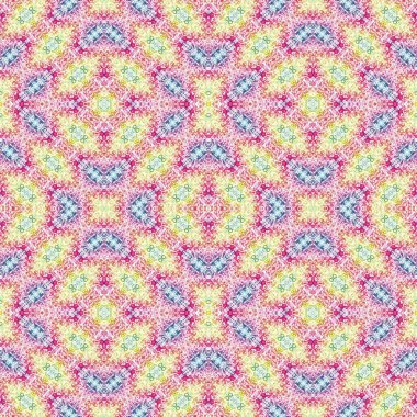 Kusursuz soyut kare deseni. Kaleydoskop deseni. Yaratıcı doku. sonsuz desen