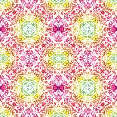 Kusursuz soyut kare deseni. Kaleydoskop deseni. Yaratıcı doku. sonsuz desen