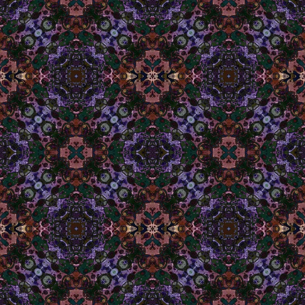 Kusursuz soyut kare deseni. Kaleydoskop deseni. Yaratıcı doku. sonsuz desen