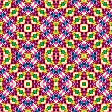 Kusursuz soyut kare deseni. Kaleydoskop deseni. Yaratıcı doku. sonsuz desen