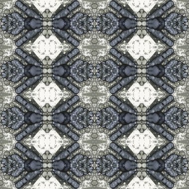 Kusursuz soyut kare deseni. Kaleydoskop deseni. Yaratıcı doku. sonsuz desen