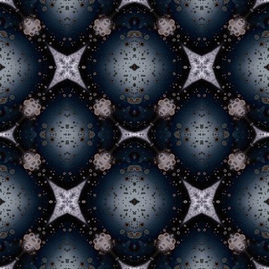 Kusursuz soyut kare deseni. Kaleydoskop deseni. Yaratıcı doku. sonsuz desen