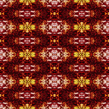 Kusursuz soyut kare deseni. Kaleydoskop deseni. Yaratıcı doku. sonsuz desen