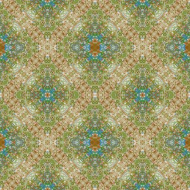 Kusursuz soyut kare deseni. Kaleydoskop deseni. Yaratıcı doku. sonsuz desen