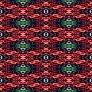 Kusursuz soyut kare deseni. Kaleydoskop deseni. Yaratıcı doku. sonsuz desen