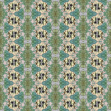 Kusursuz soyut kare deseni. Kaleydoskop deseni. Yaratıcı doku. sonsuz desen