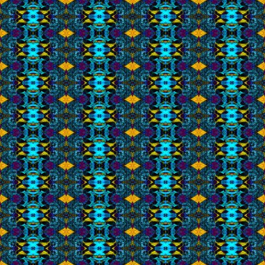 Kusursuz soyut kare deseni. Kaleydoskop deseni. Yaratıcı doku. sonsuz desen