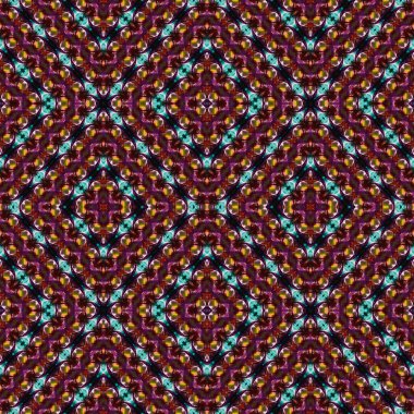 Kusursuz soyut kare deseni. Kaleydoskop deseni. Yaratıcı doku. sonsuz desen