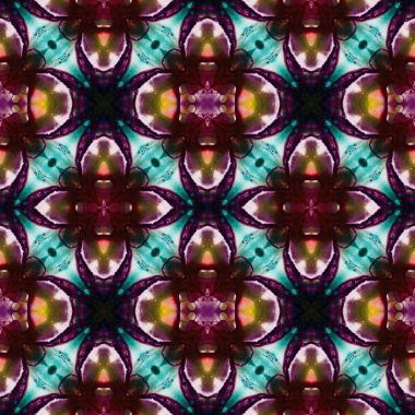 Kusursuz soyut kare deseni. Kaleydoskop deseni. Yaratıcı doku. sonsuz desen