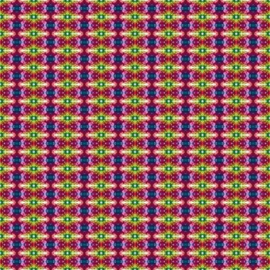 Kusursuz soyut kare deseni. Kaleydoskop deseni. Yaratıcı doku. sonsuz desen