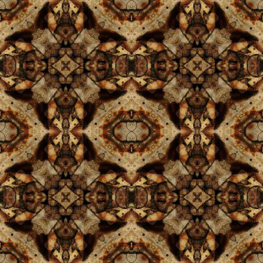 Kusursuz soyut kare deseni. Kaleydoskop deseni. Yaratıcı doku. sonsuz desen