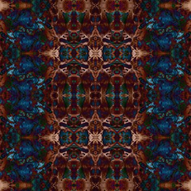 Kusursuz kaleydoskop deseni. Soyut doku. Yaratıcı ve kusursuz bir arkaplan