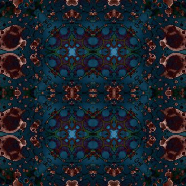 Kusursuz kaleydoskop deseni. Soyut doku. Yaratıcı ve kusursuz bir arkaplan