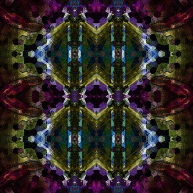 Kusursuz kaleydoskop deseni. Soyut doku. Yaratıcı ve kusursuz bir arkaplan