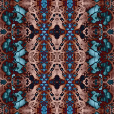 Kusursuz kaleydoskop deseni. Soyut doku. Yaratıcı ve kusursuz bir arkaplan