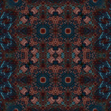 Kusursuz kaleydoskop deseni. Soyut doku. Yaratıcı ve kusursuz bir arkaplan