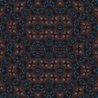 Kusursuz kaleydoskop deseni. Soyut doku. Yaratıcı ve kusursuz bir arkaplan