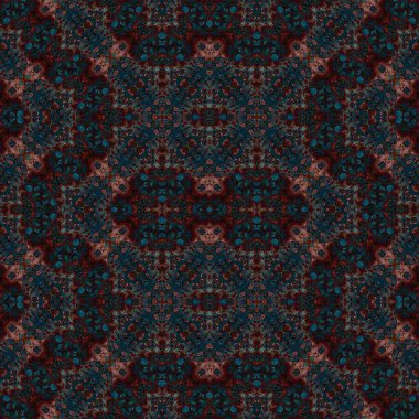 Kusursuz kaleydoskop deseni. Soyut doku. Yaratıcı ve kusursuz bir arkaplan