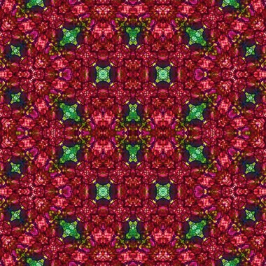 Kusursuz kaleydoskop deseni. Soyut doku. Yaratıcı ve kusursuz bir arkaplan