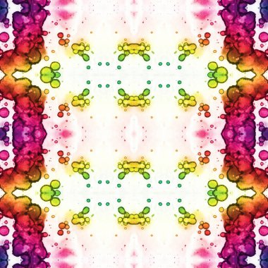 Kusursuz kaleydoskop deseni. Soyut doku. Yaratıcı ve kusursuz bir arkaplan