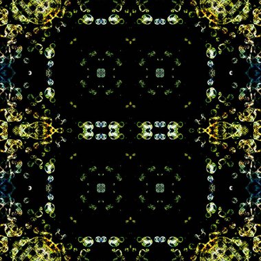 Kusursuz kaleydoskop deseni. Soyut doku. Yaratıcı ve kusursuz bir arkaplan