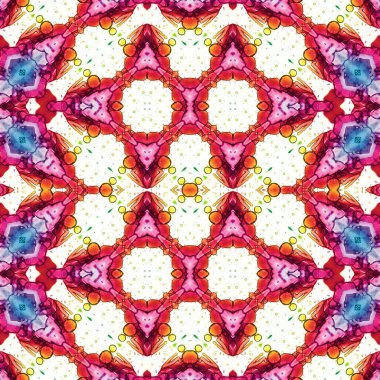 Kusursuz kaleydoskop deseni. Soyut doku. Yaratıcı ve kusursuz bir arkaplan