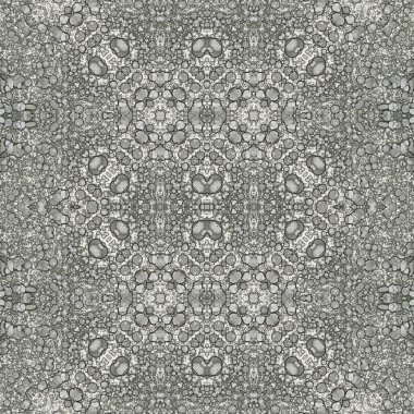 Kusursuz kaleydoskop deseni. Soyut doku. Yaratıcı ve kusursuz bir arkaplan