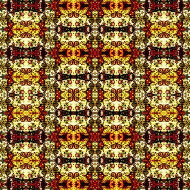 Kusursuz kaleydoskop deseni. Soyut doku. Yaratıcı ve kusursuz bir arkaplan