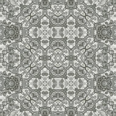 Kusursuz kaleydoskop deseni. Soyut doku. Yaratıcı ve kusursuz bir arkaplan