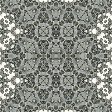 Kusursuz kaleydoskop deseni. Soyut doku. Yaratıcı ve kusursuz bir arkaplan