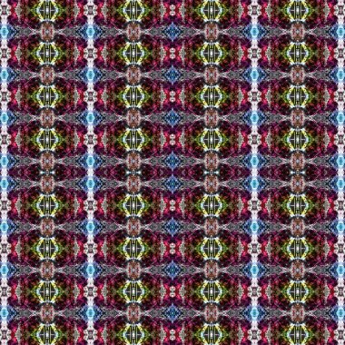 Kusursuz kaleydoskop deseni. Soyut doku. Yaratıcı ve kusursuz bir arkaplan