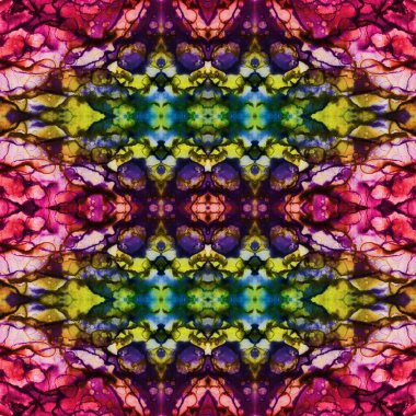 Kusursuz kaleydoskop deseni. Soyut doku. Yaratıcı ve kusursuz bir arkaplan