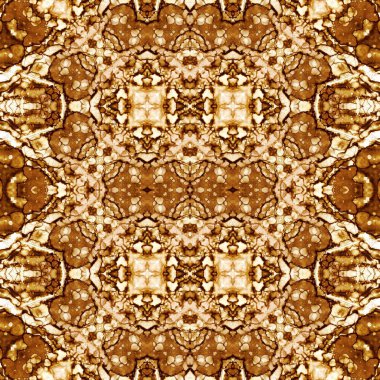 Kusursuz kaleydoskop deseni. Soyut doku. Yaratıcı ve kusursuz bir arkaplan