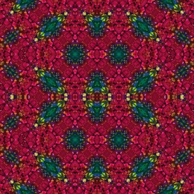 Kusursuz kaleydoskop deseni. Soyut doku. Yaratıcı ve kusursuz bir arkaplan
